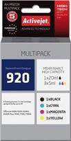Rašalinio spausdintuvo kasetė ActiveJet Cartridge AH-M920R For HP 20ml/3x5ml MultiColor