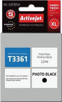 Rašalinio spausdintuvo kasetė ActiveJet Cartridge AE-33PBNX For Epson 12ml Black