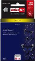 Rašalinio spausdintuvo kasetė ActiveJet AH-951YRX Cartridge 25ml Yellow