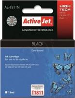 Rašalinio spausdintuvo kasetė ActiveJet AE-1811N Cartridge 18ml Black