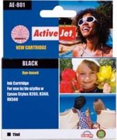 Rašalinio spausdintuvo kasetė ActiveJet AE-801 Cartridge 15ml Black
