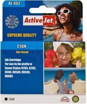 Rašalinio spausdintuvo kasetė ActiveJet AE-802 Cartridge 13.5ml Cyan