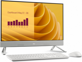 Dell 27 All-in-One EC27250 | Desktop | AIO | 27 " | Intel Core 7 | 150U | 16GB | DDR5 | 1000GB | Intel Integrated Graphics | English | Windows 11 Pro | Warranty 36 month(s) | EC27250_RPLU-R_008
