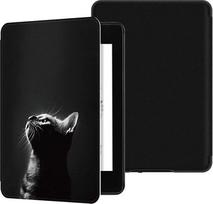 Cover Tech-Protect Graphic Kindle Paperwhite 1/2/3 Moon Cat