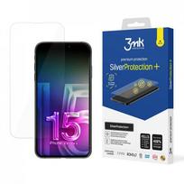 ekrano apple - 3MK Silver Protect  iPhone 15 6.1" Antimicrobial Wet-mounted foil - 1 nuotrauka
