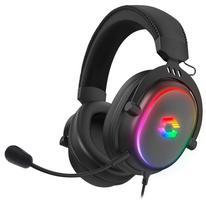 ps5 ausines - Speedlink headset Conux RGB, black (SL-860017-BK) - 1 nuotrauka