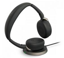 Jabra Evolve2 65 Flex MS Stereo Wireless Headset, Bluetooth, USB-A, Black | 26699-999-989