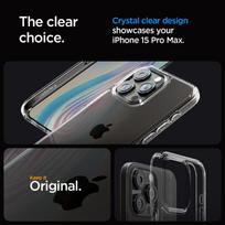 spigen iphone 15 pro - Spigen "Ultra Hybrid iPhone 15 Pro Max" Crystal Clear - 5 nuotrauka