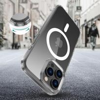 apple iphone 16 pro clear case - Tech-Protect "FlexAir Hybrid Magsafe Case iPhone 16 Pro Max" Clear - 4 nuotrauka