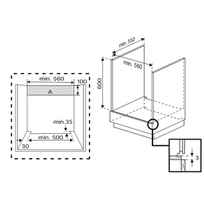 imontuojama orkaite beko - Beko BBIE11100B - 5 nuotrauka