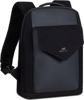 rivacase 13 3 - NB BACKPACK CANVAS 13.3"/8521 BLACK RIVACASE - 1 nuotrauka