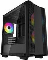 micro atx case -  Deepcool CC360 ARGB, juoda - 1 nuotrauka