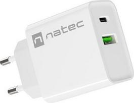 usb c power charger - NATEC Charger Ribera USB-A USB-C PD 20W | NUC-2061 - 3 nuotrauka