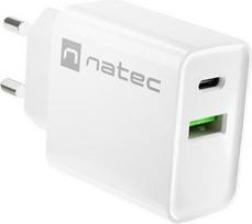 usb c power charger - NATEC Charger Ribera USB-A USB-C PD 20W | NUC-2061 - 5 nuotrauka
