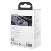 baseus car charger - BASEUS 12-24V 2xUSB 4.8A, juodas - 10 nuotrauka