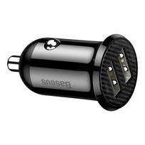 baseus car charger - BASEUS 12-24V 2xUSB 4.8A, juodas - 15 nuotrauka