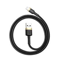 usb lightning laidas baseus - Baseus CALKLF-CV1 Gold/ Black - 5 nuotrauka