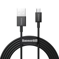 micro usb to - Baseus Superior Series USB to micro USB 2A, 2m Black - 10 nuotrauka