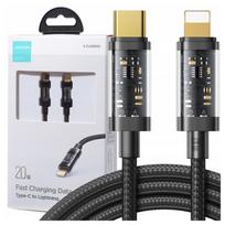type c pakrovejas - Joyroom S-CL020A12 Type-C to Lightning, USCJRMS_CL020A12_BLACK - 1 nuotrauka