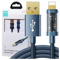 Joyroom USB cable - Lightning for charging, USCJRMS_UL012A12_BLUE