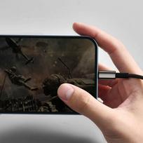 usb a to lightning iphone - Baseus 3in1 Tungsten Gold USB to micro USB + USB-C + Lightning 1.5m Black - 4 nuotrauka