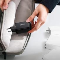 usb c pakrovejas 2m - GaN Ultra 65W 2C1A Kabelis C-C Joyroom TCG01 (juodas) - 7 nuotrauka