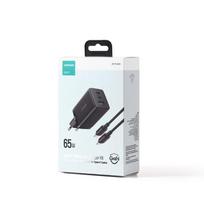 usb c pakrovejas 2m - GaN Ultra 65W 2C1A Kabelis C-C Joyroom TCG01 (juodas) - 12 nuotrauka