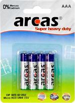 Elementai ARCAS Super Heavy Duty AAA (LR03), 4- pack