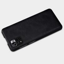 xiaomi hypercharge - Nillkin "Qin Case Xiaomi Poco X4 Pro 5G" Brown - 4 nuotrauka