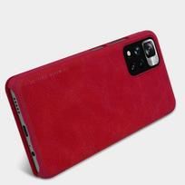 xiaomi hypercharge - Nillkin "Qin Case Xiaomi Poco X4 Pro 5G" Brown - 5 nuotrauka