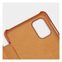 xiaomi hypercharge - Nillkin "Qin Case Xiaomi Poco X4 Pro 5G" Brown - 11 nuotrauka