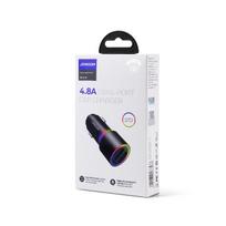 led lights car - Joyroom car charger 2 x USB with backlight 24W, CAAJRMJR_CL10 - 4 nuotrauka
