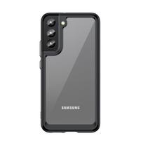 Outer Space Case Cover, skirtas Samsung Galaxy S22 + (S22 Plus), juodas