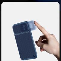 telefono objektyvas - Nillkin Textured Case S Apple iPhone 14 Pro žalias - 5 nuotrauka