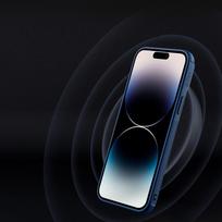 telefono deklas iphone 14 pro max - Nillkin Textured Case S Apple iPhone 14 Pro Max mėlynas - 4 nuotrauka