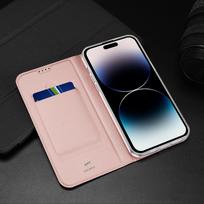 apple iphone 15 pro case - Dux Ducis "Skin Pro Wallet Case iPhone 15" Dark Blue - 1 nuotrauka