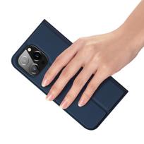 apple iphone 15 pro case - Dux Ducis "Skin Pro Wallet Case iPhone 15" Dark Blue - 11 nuotrauka