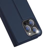 apple iphone 15 pro case - Dux Ducis "Skin Pro Wallet Case iPhone 15" Dark Blue - 14 nuotrauka