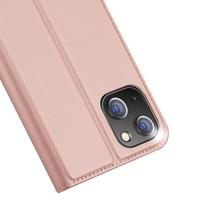 apple pinigine - Dux Ducis Skin Pro Apple iPhone 15 Plus rožinio aukso - 14 nuotrauka