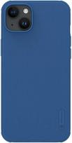 iphone 15 pro blue - Nillkin "Super Frosted Pro Back Cover Apple iPhone 15 Plus" Blue - 1 nuotrauka