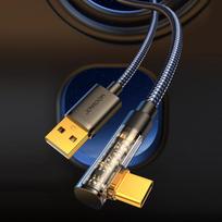 laidas usb c 2m - Joyroom S-UC027A6 3A 1.2m Black - 5 nuotrauka
