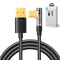 laidas usb c 2m - Joyroom S-UC027A6 3A 1.2m Black - 6 nuotrauka