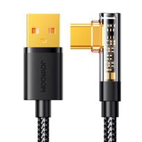 laidas usb c 2m - Joyroom S-UC027A6 3A 1.2m Black - 7 nuotrauka