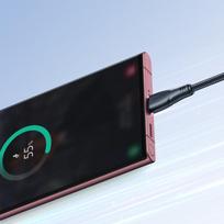 usb type c to usb 2.0 - Joyroom S-UC027A11B USB to USB Type C 1.2m Black - 7 nuotrauka