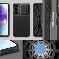 spigen s23 - Spigen "Optik Armor Galaxy S23 FE" Abyss Green - 1 nuotrauka