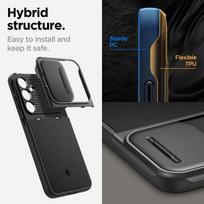 spigen s23 - Spigen "Optik Armor Galaxy S23 FE" Abyss Green - 2 nuotrauka