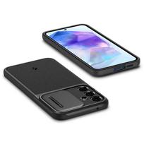 spigen s23 - Spigen "Optik Armor Galaxy S23 FE" Abyss Green - 10 nuotrauka