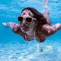 vandens slidas - Baseus "AquaGlide with Cylindrical Slide Lock Case" White - 1 nuotrauka