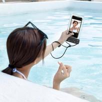 waterproof telefono deklas - Baseus "AquaGlide Case" Black - 4 nuotrauka