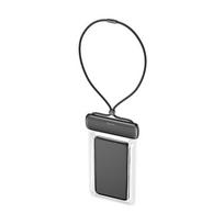 waterproof telefono deklas - Baseus "AquaGlide Case" Black - 12 nuotrauka